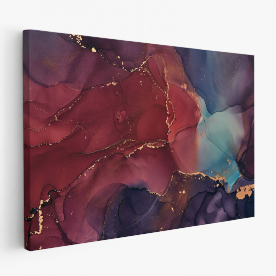 Canvas Print - Marbled effect