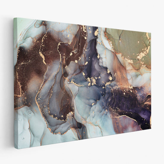 Canvas Print - Marbled effect