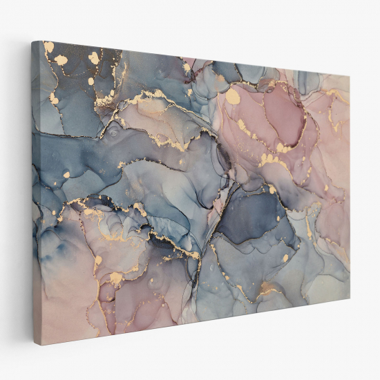 Canvas Print - Marbled effect