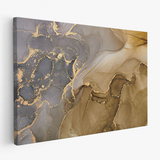 Canvas Print - Marbled effect