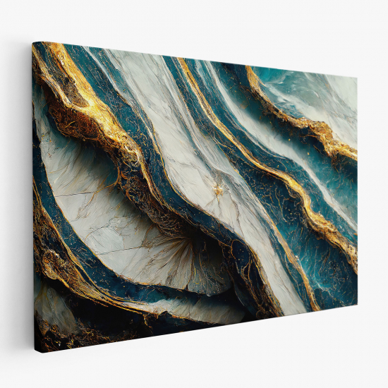 Canvas Print - Marbled effect