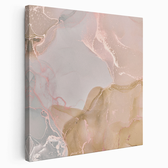 Canvas Print - Marbled effect