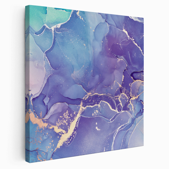 Canvas Print - Marbled effect