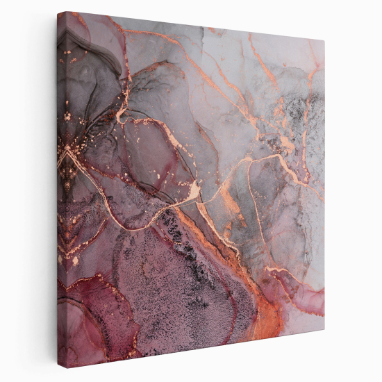 Canvas Print - Marbled effect