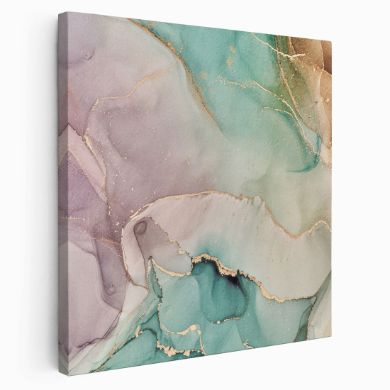 Canvas Print - Marbled effect