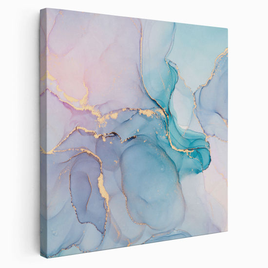 Canvas Print - Marbled effect