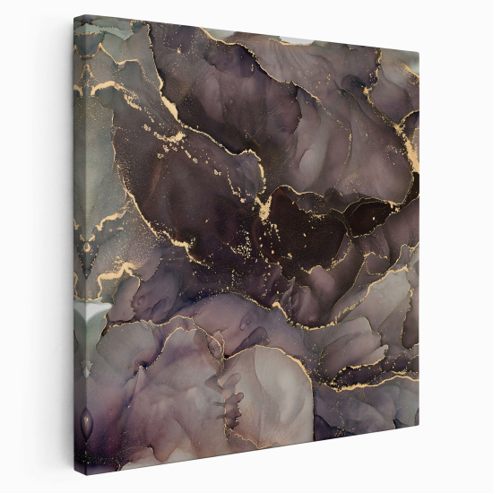 Canvas Print - Marbled effect