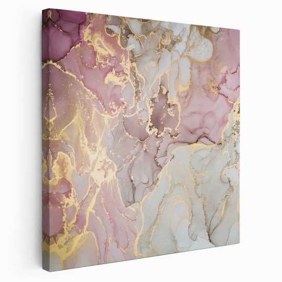 Canvas Print - Marbled effect