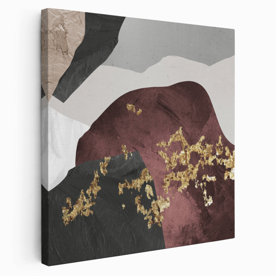 Canvas Print - Marbled effect