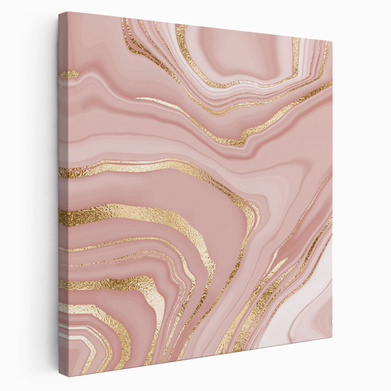 Canvas Print - Marbled effect