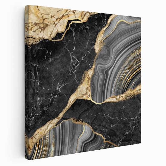 Canvas Print - Marbled effect