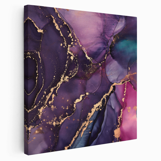 Canvas Print - Marbled effect