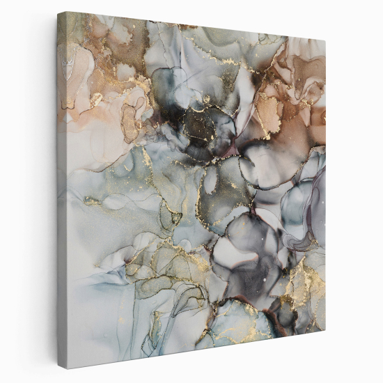 Canvas Print - Marbled effect