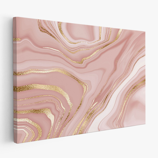 Canvas Print - Marbled effect