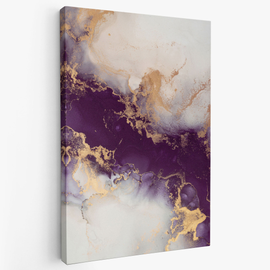 Canvas Print - Marbled effect