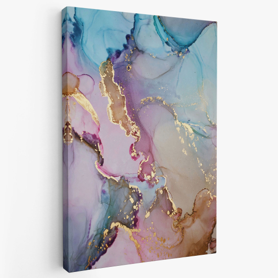 Canvas Print - Marbled effect