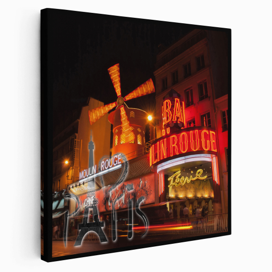 Canvas Print - Moulin Rouge Paris