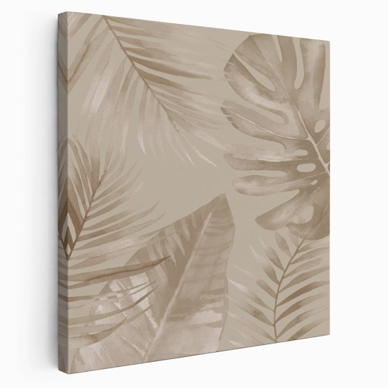 Canvas Print - Palm leaves