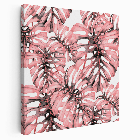 Canvas Print - Palm leaves