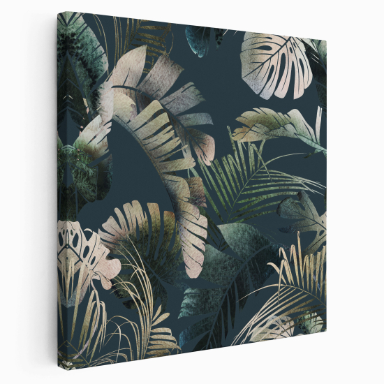 Canvas Print - Palm leaves