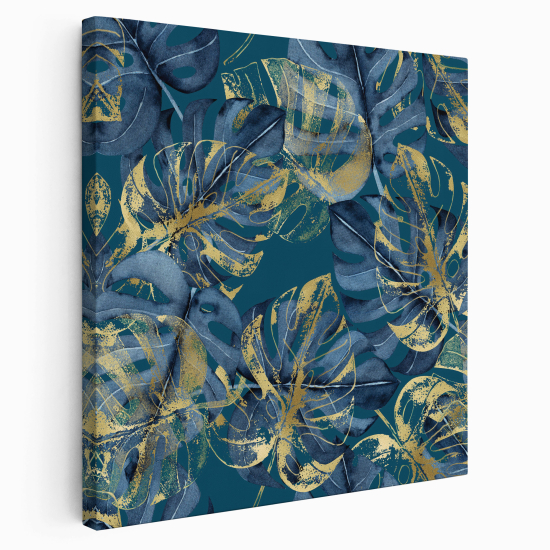 Canvas Print - Palm leaves