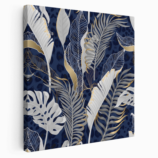 Canvas Print - Palm leaves