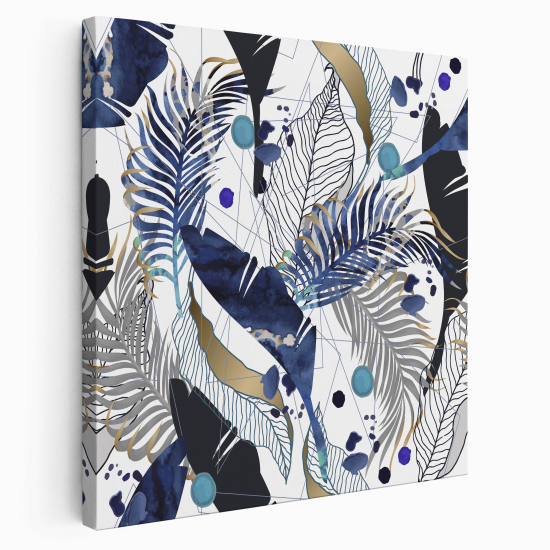 Canvas Print - Palm leaves