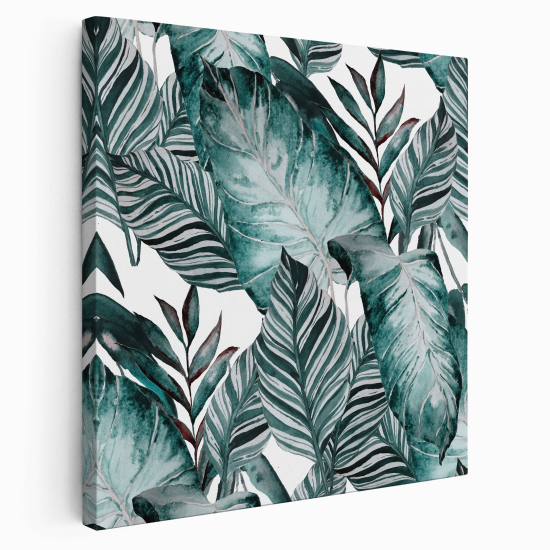 Canvas Print - Palm leaves