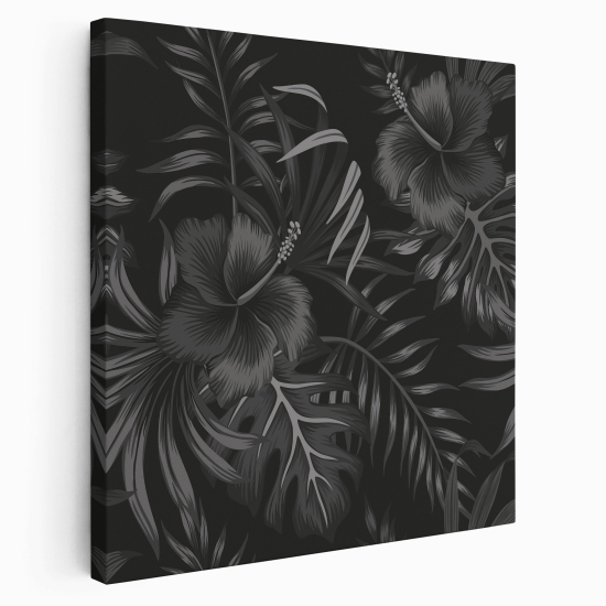 Canvas Print - Palm leaves