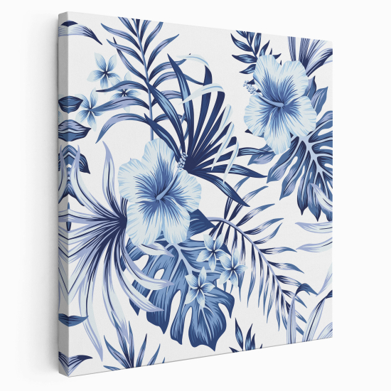 Canvas Print - Palm leaves