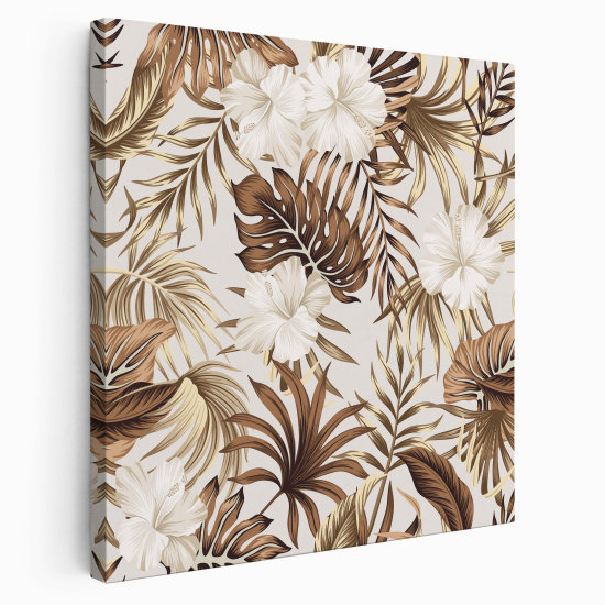 Canvas Print - Palm leaves