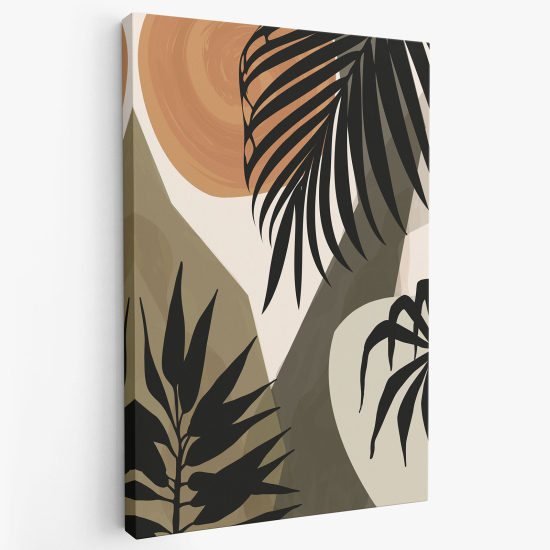 Canvas Print - Palm leaves