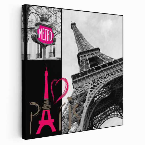 Canvas Print - Paris Eiffel Tower