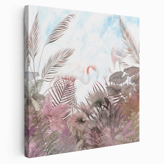 Canvas Print - Pink flamingo