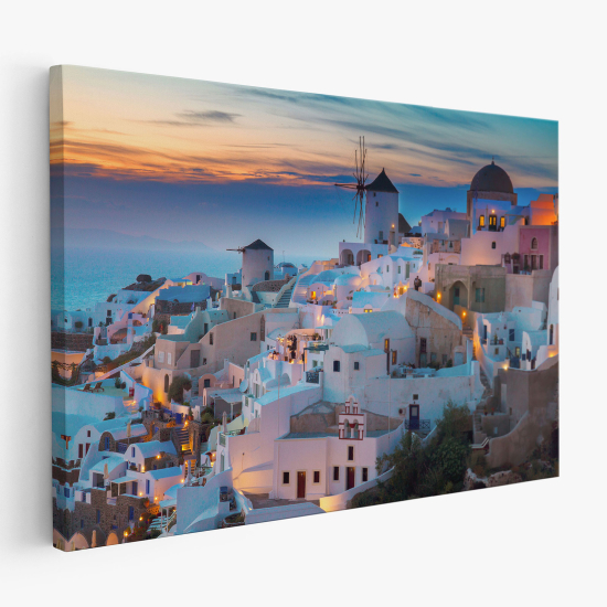 Canvas Print - Santorini