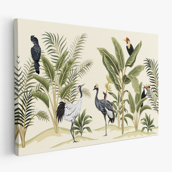 Canvas Print - Tropical Birds