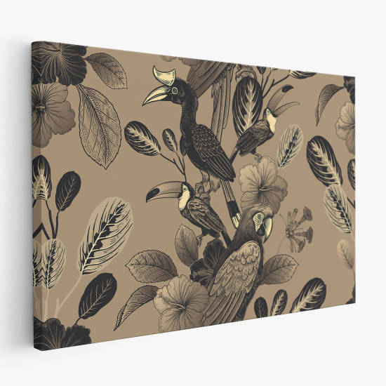 Canvas Print - Tropical Birds