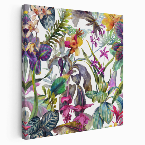 Canvas Print - Tropical Flowers