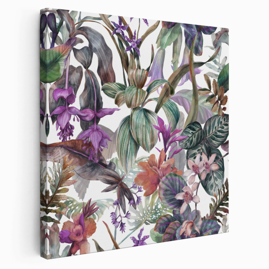 Canvas Print - Tropical Flowers