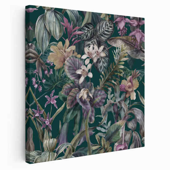 Canvas Print - Tropical Flowers