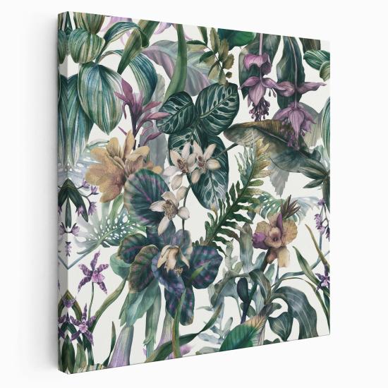 Canvas Print - Tropical Flowers