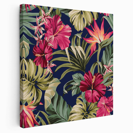 Canvas Print - Tropical Flowers