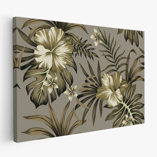 Canvas Print - Tropical flowers