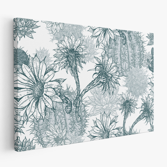 Canvas Print - Tropical flowers