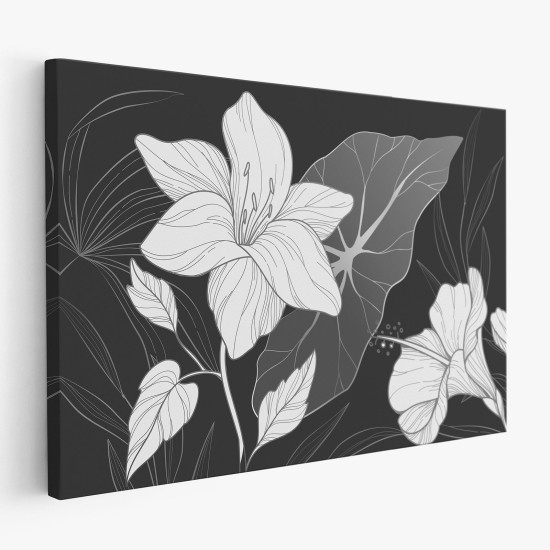 Canvas Print - Tropical Flowers