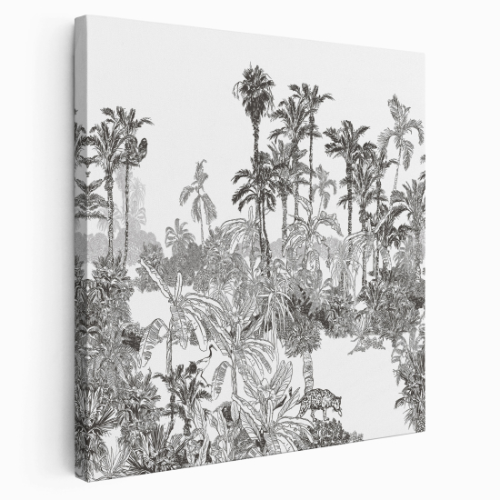 Canvas Print - Tropical forest