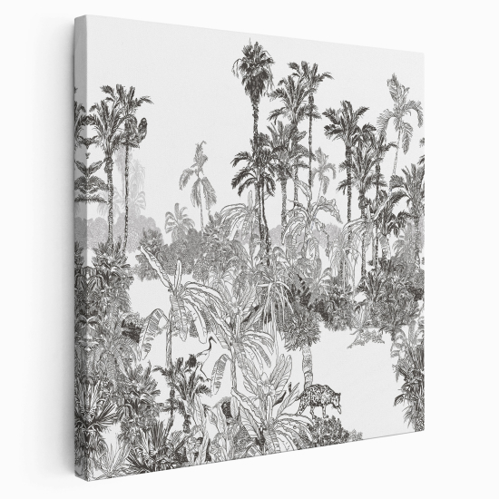 Canvas Print - Tropical forest