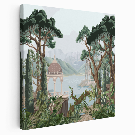 Canvas Print - Tropical forest