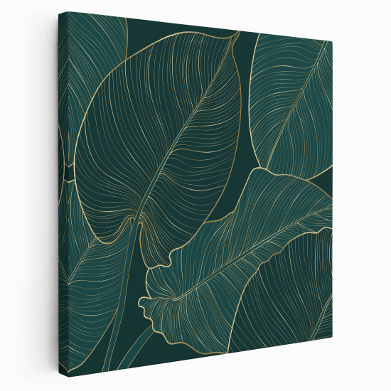 Canvas Print - Tropical Leaves