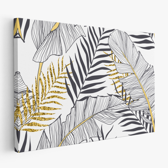 Canvas Print - Tropical Leaves